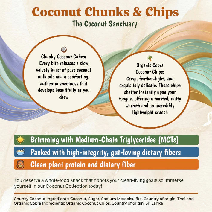 Organic Copra Coconut Chips 100g