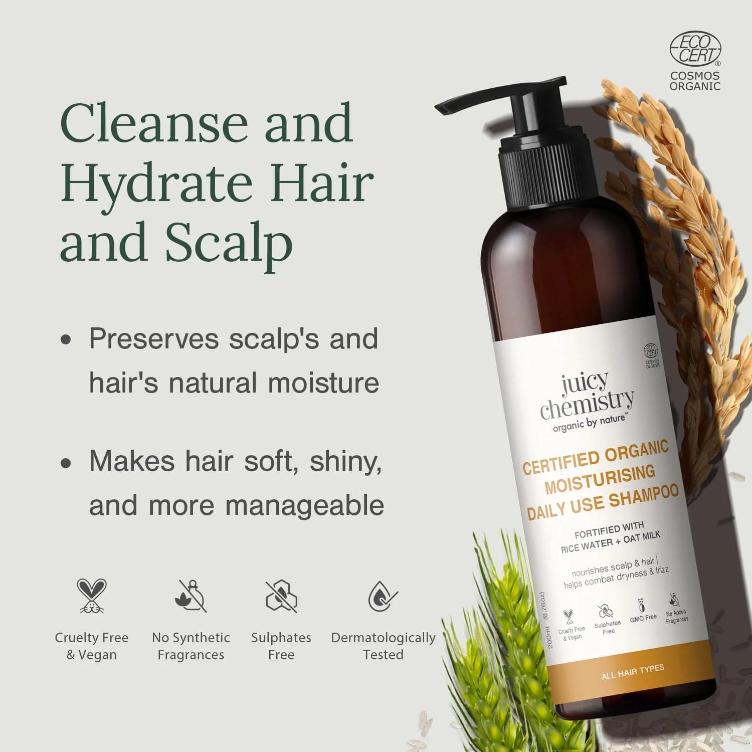 natural hair care shampoo