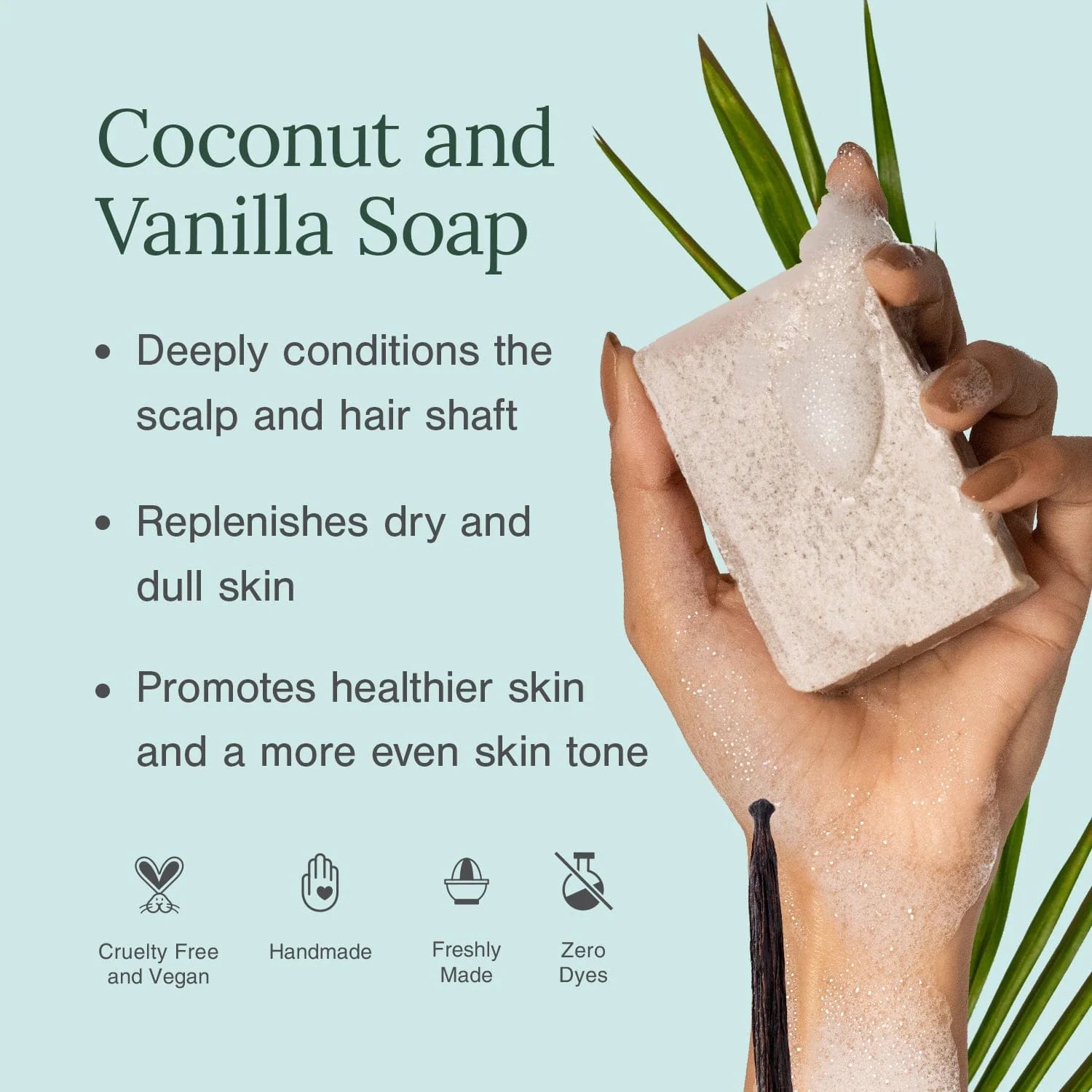 Juicy Chemistry vanilla coconut organic soap Singapore