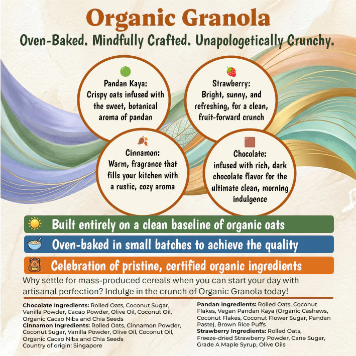 Organic Chocolate Granola 200gm