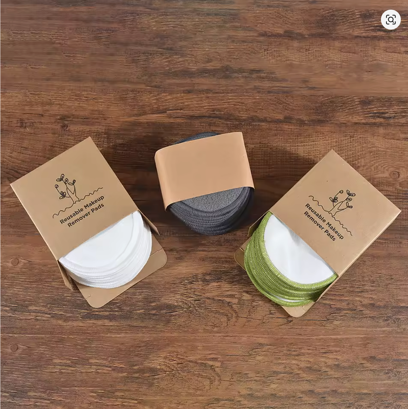Cotton Demaquillant 10Pcs Bamboo Makeup Remover Reusable Cotton Pads