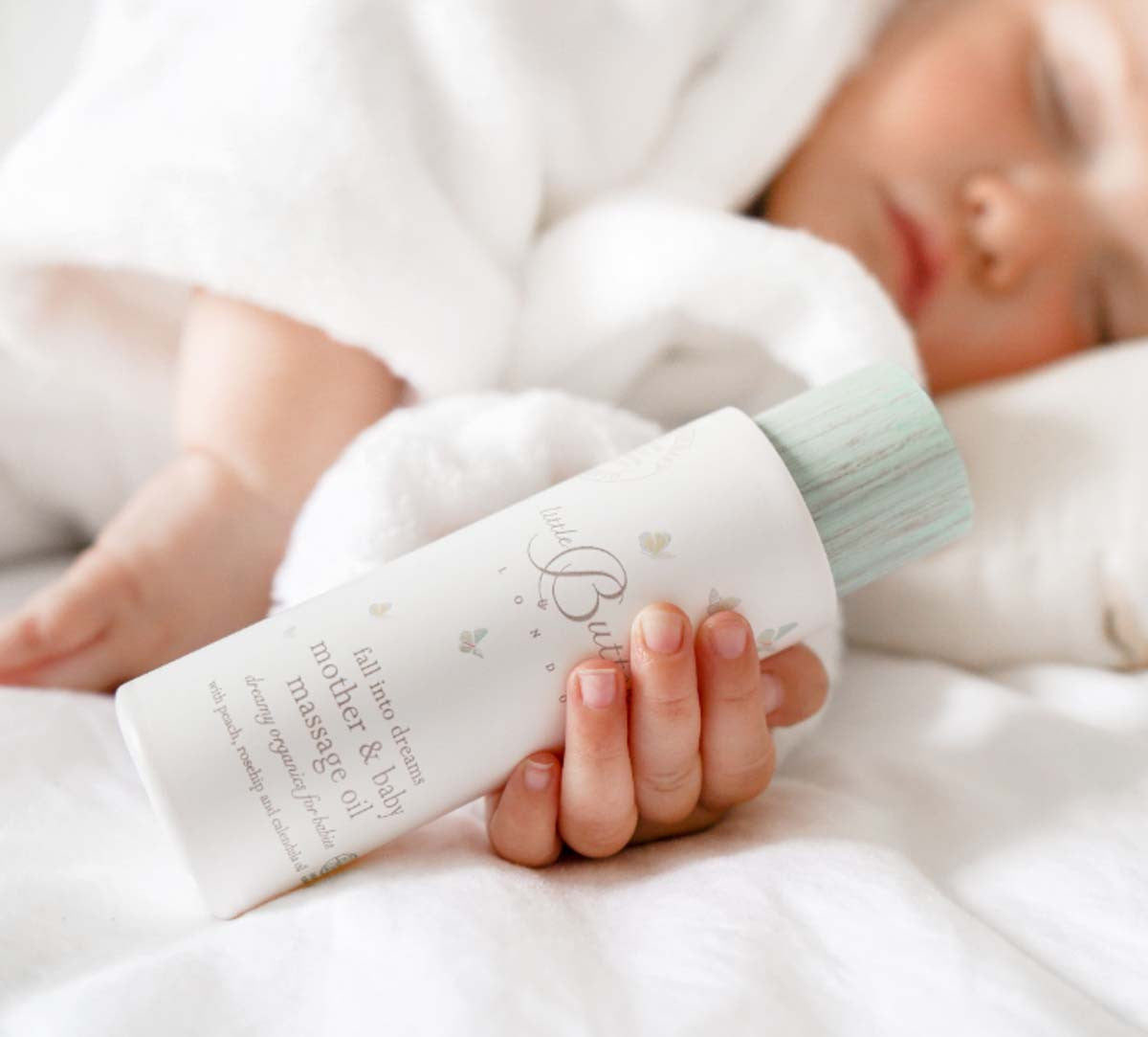 Little Butterfly London fall into dreams MOTHER & BABY MASSAGE OIL 100ml