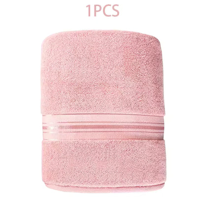100% Egyptian Cotton Bath Towel Absorbent Adult Bath Towel Solid Colour Soft Affinity