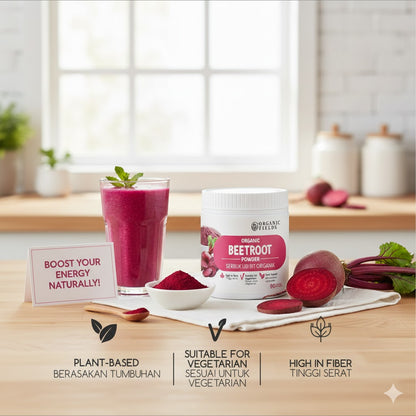 ORGANIC BEET ROOT POWDER 180GM