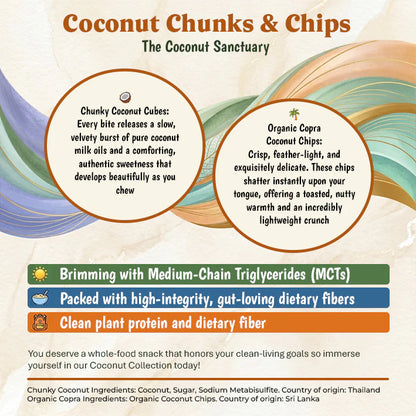 Organic Copra Coconut Chips 100g
