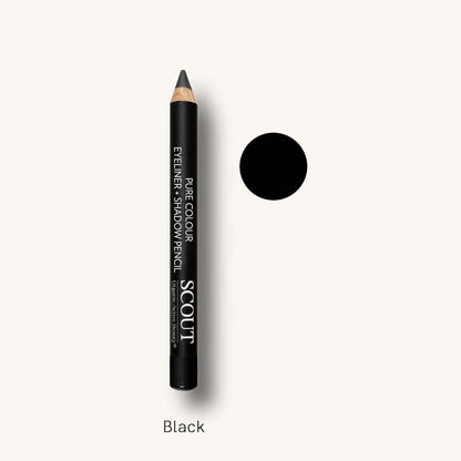 SCOUT Organic Active Beauty Dual Eye Liner + Shadow Pencil - A Clever 2 in 1