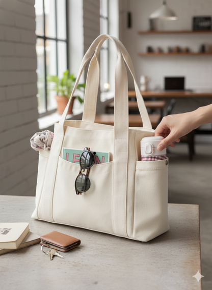 Large Capacity Canvas Tote Bags