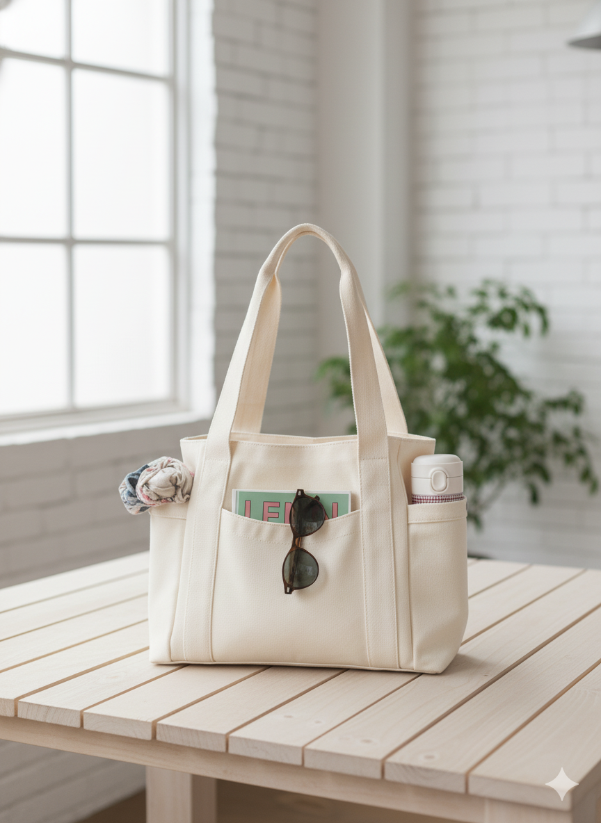 Large Capacity Canvas Tote Bags