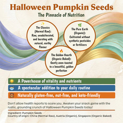 Organic Halloween Pumpkin Seeds 200g