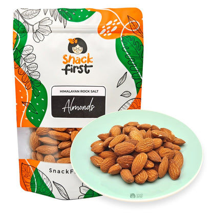Organic Diamond Almonds (Himalayan Rock Salt) 200g