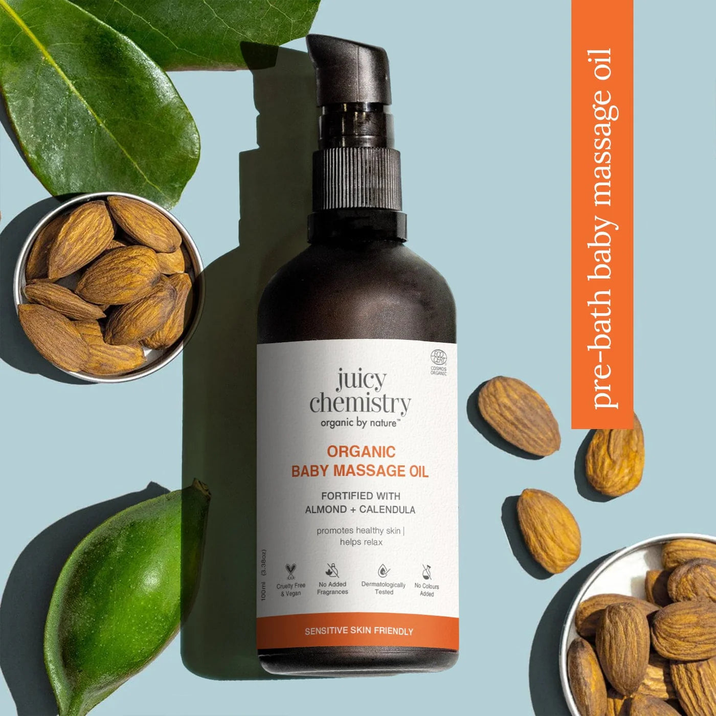 Juicy Chemistry almond calendula oil