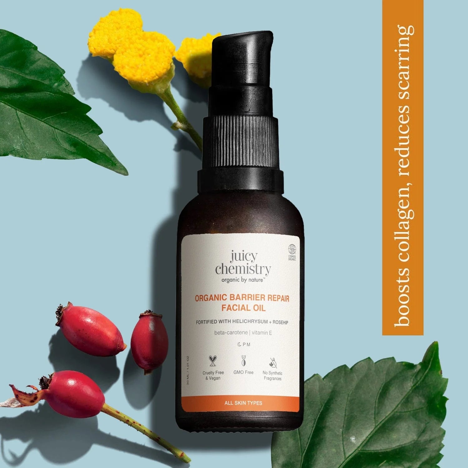 organic barrier repair facial oil Singapore