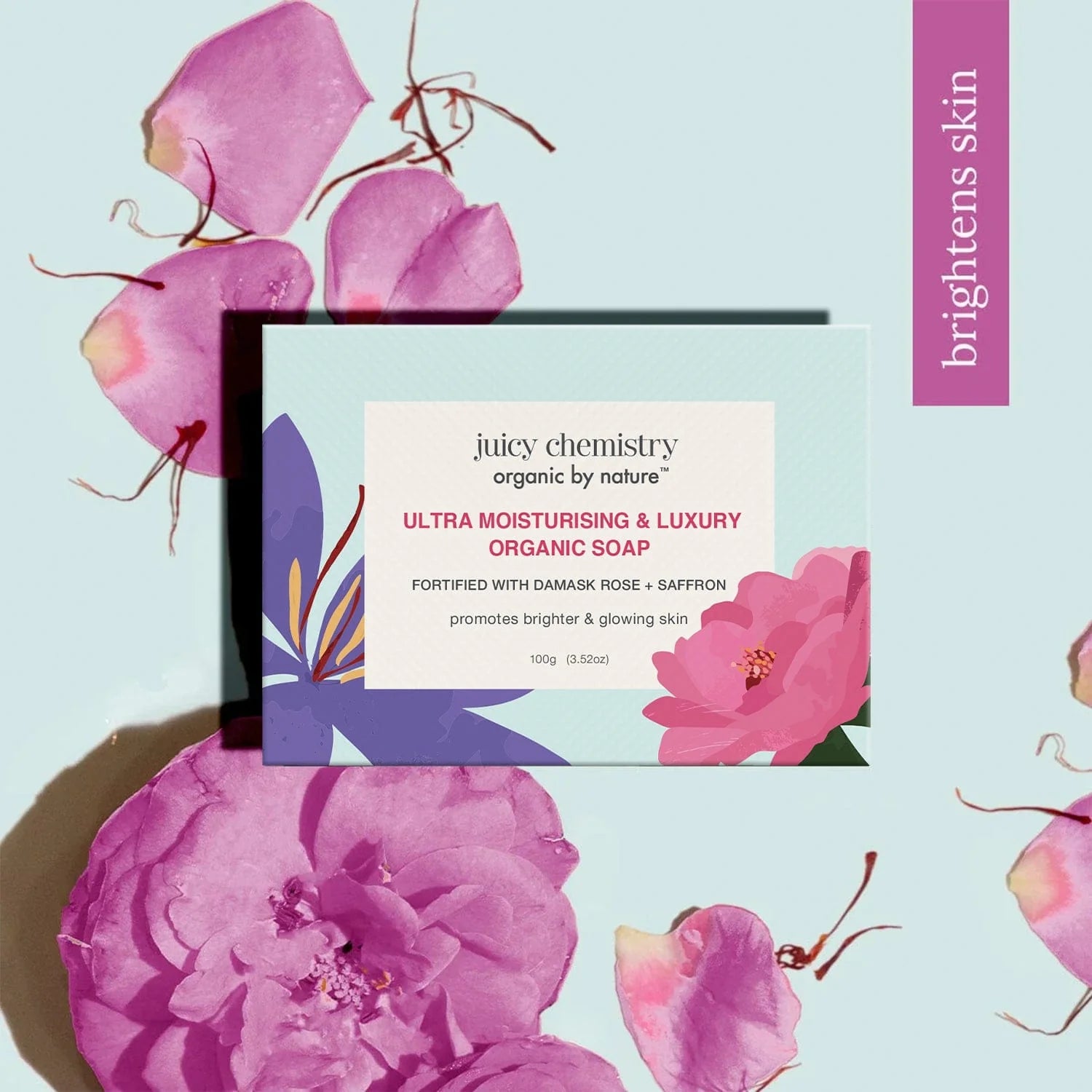 natural skincare soap 100g for face and body