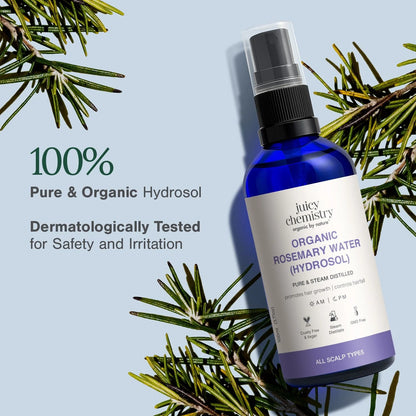 Juicy Chemistry organic rosemary water hydrosol 100ml Singapore