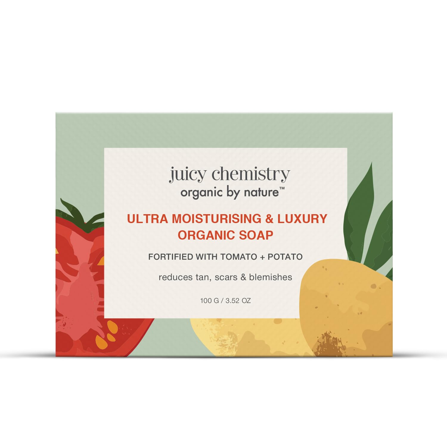 Juicy Chemistry potato and tomato organic soap Singapore
