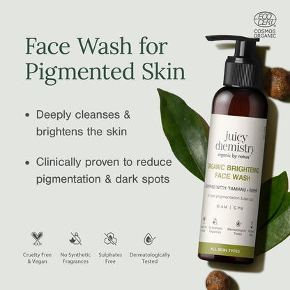 natural face wash for brightening skin