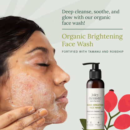 natural face wash for brightening skin