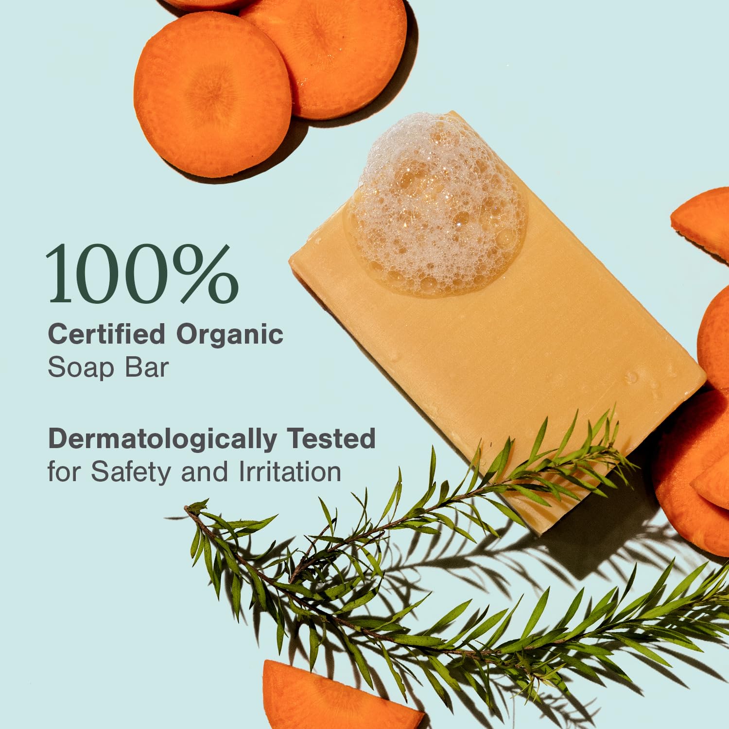 Juicy Chemistry carrot and rosehip organic soap Singapore