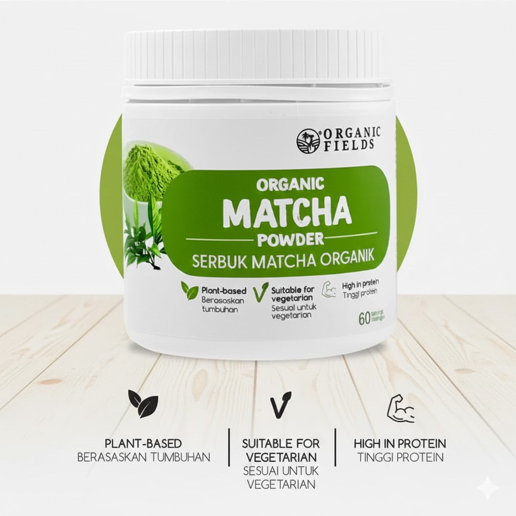 ORGANIC MATCHA POWDER 120GM