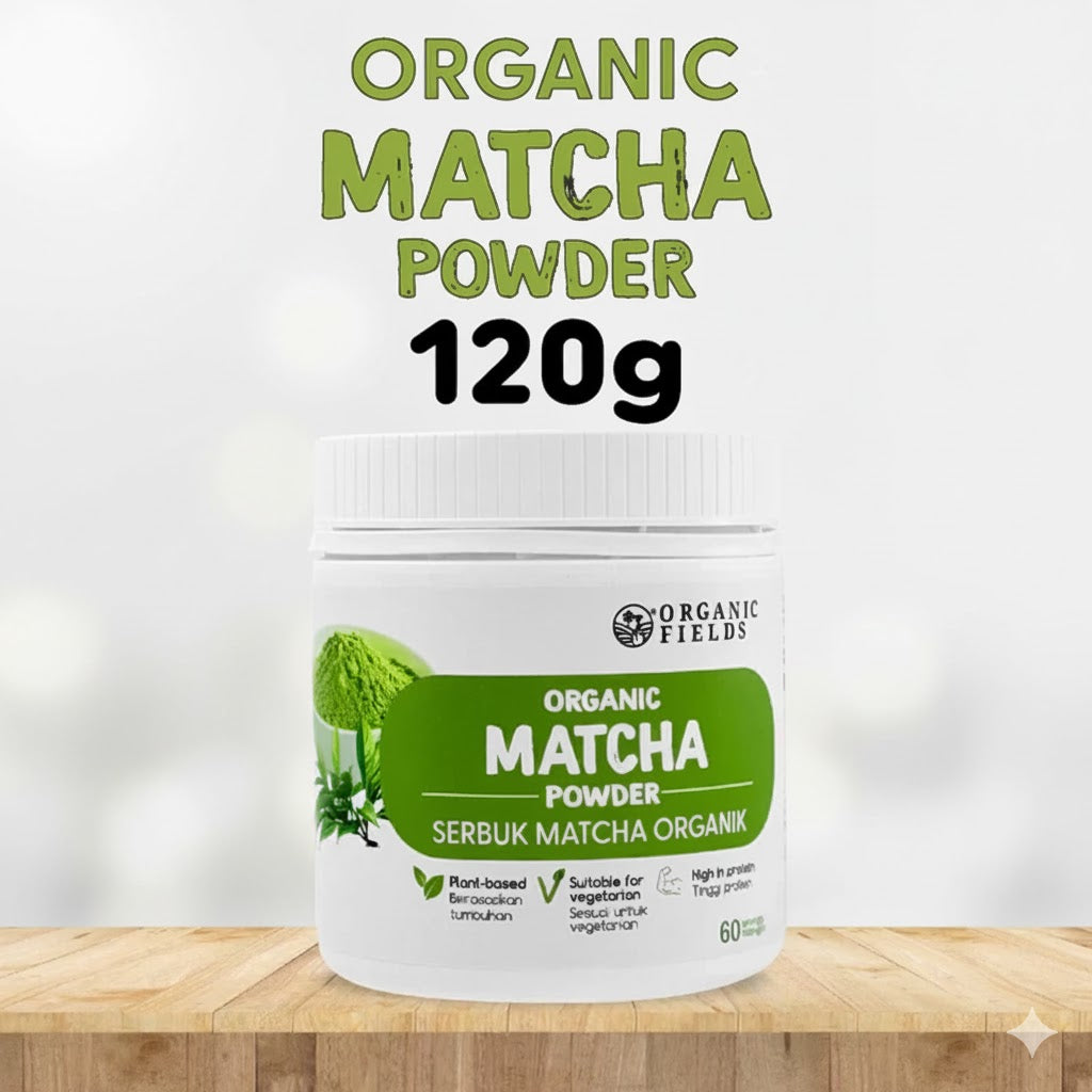 ORGANIC MATCHA POWDER 120GM