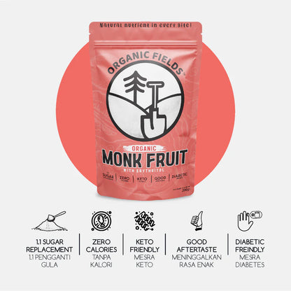 Monk Fruit sweetener with erythritol | 200g