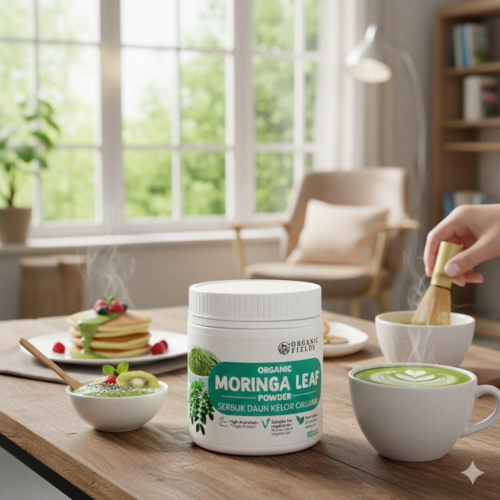ORGANIC MORINGA LEAF POWDER 180GM