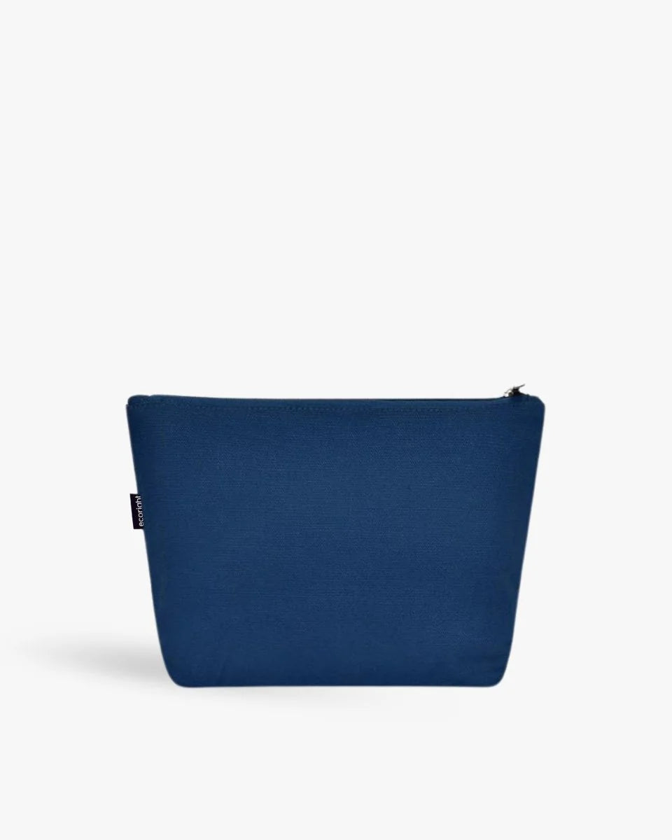 Makeup Pouch for Girls, Canvas Cosmetic Pouch | Saltwater