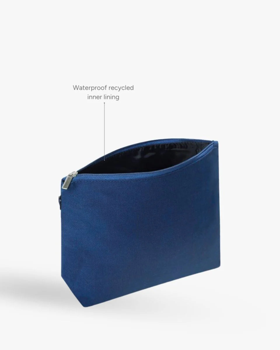 Makeup Pouch for Girls, Canvas Cosmetic Pouch | Saltwater