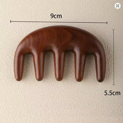 Wooden Massage Wood Massager Comb Scalp Head Oil Massager Scalp Hair Comb Tools