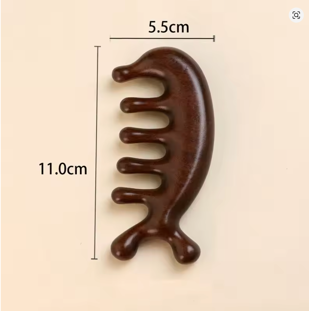 Wooden Massage Wood Massager Comb Scalp Head Oil Massager Scalp Hair Comb Tools