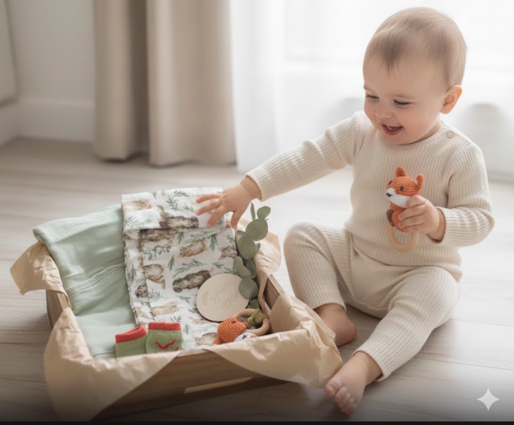 Bamboo Cotton Baby Muslin Swaddle Blanket Wraps Baby Gift Set