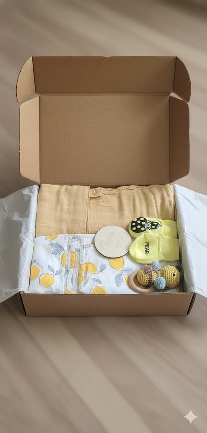 Bamboo Cotton Baby Muslin Swaddle Blanket Wraps Baby Gift Set