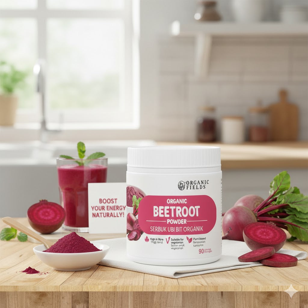 ORGANIC BEET ROOT POWDER 180GM