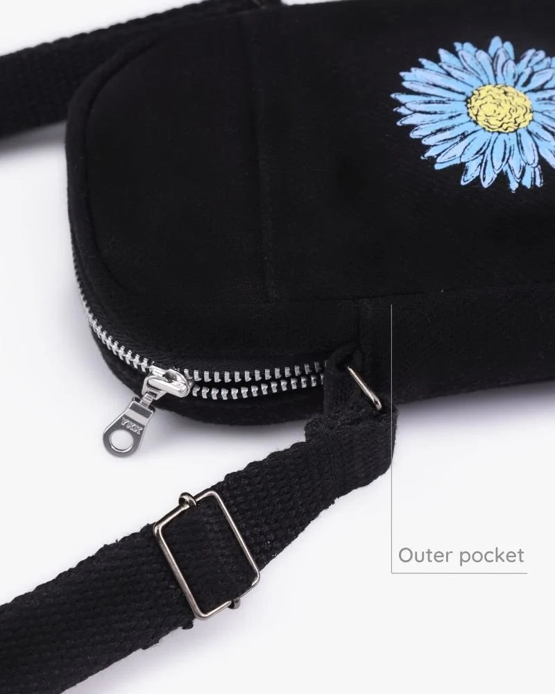 Small Sling Bag for Women, Phone Bag with Adjustable Cotton Strap