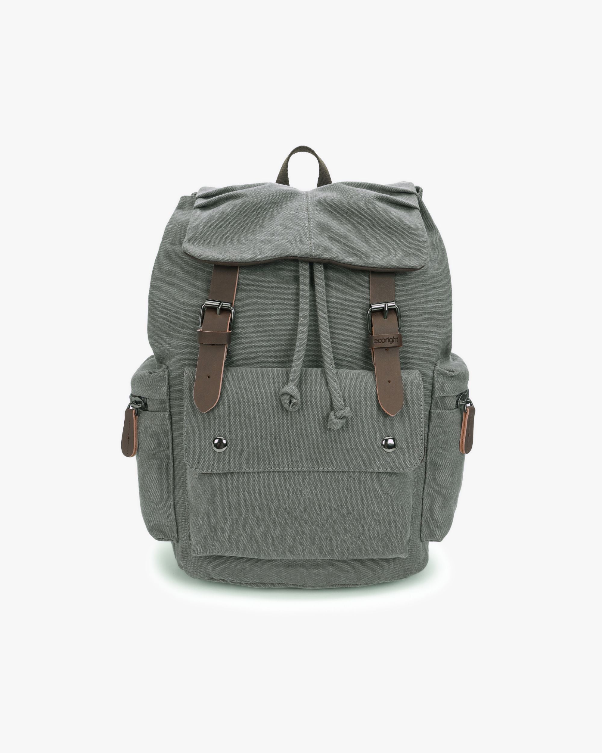 Backpack Bag for Men and Women | Laptop Backpack for Men, College Backpack with 15.6 inch Laptop Compartment, Sustainable Canvas Backpack