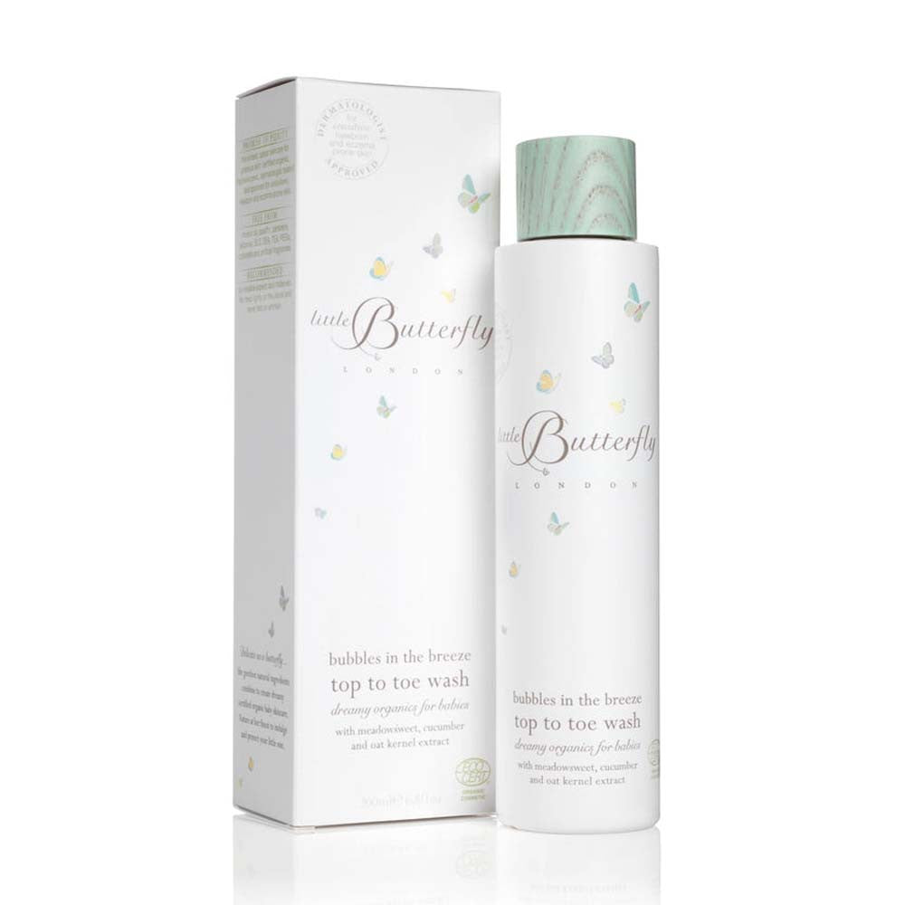 Little Butterfly London bubbles in the breeze TOP TO TOE WASH 200ml