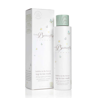 Little Butterfly London bubbles in the breeze TOP TO TOE WASH 200ml