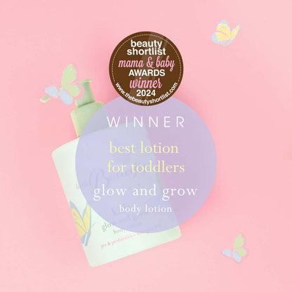 Little Butterfly London glow and grow KIDS BODY LOTION 300ml