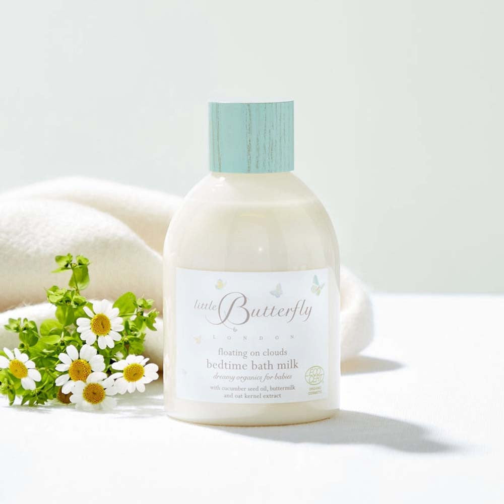 Little Butterfly London floating on clouds BEDTIME BATH MILK 250ml