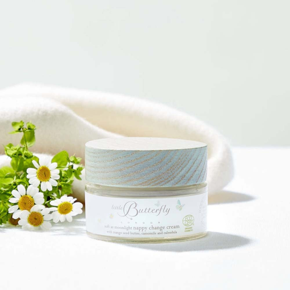 Little Butterfly London soft as moonlight NAPPY CHANGE CREAM 50ml