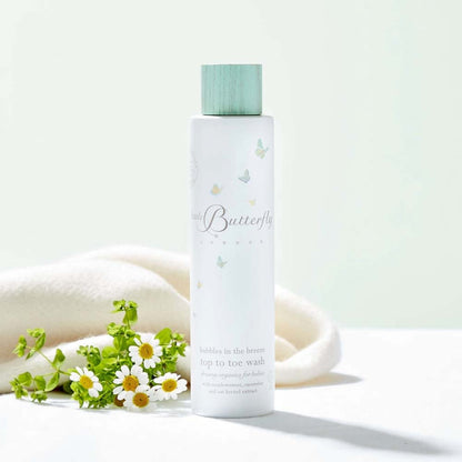 Little Butterfly London bubbles in the breeze TOP TO TOE WASH 200ml
