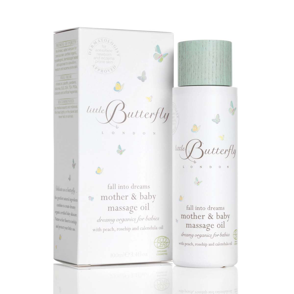Little Butterfly London fall into dreams MOTHER & BABY MASSAGE OIL 100ml