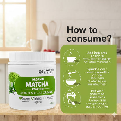 ORGANIC MATCHA POWDER 120GM