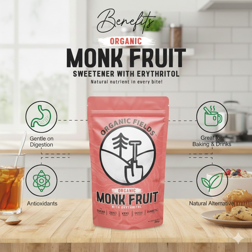 Monk Fruit sweetener with erythritol | 200g